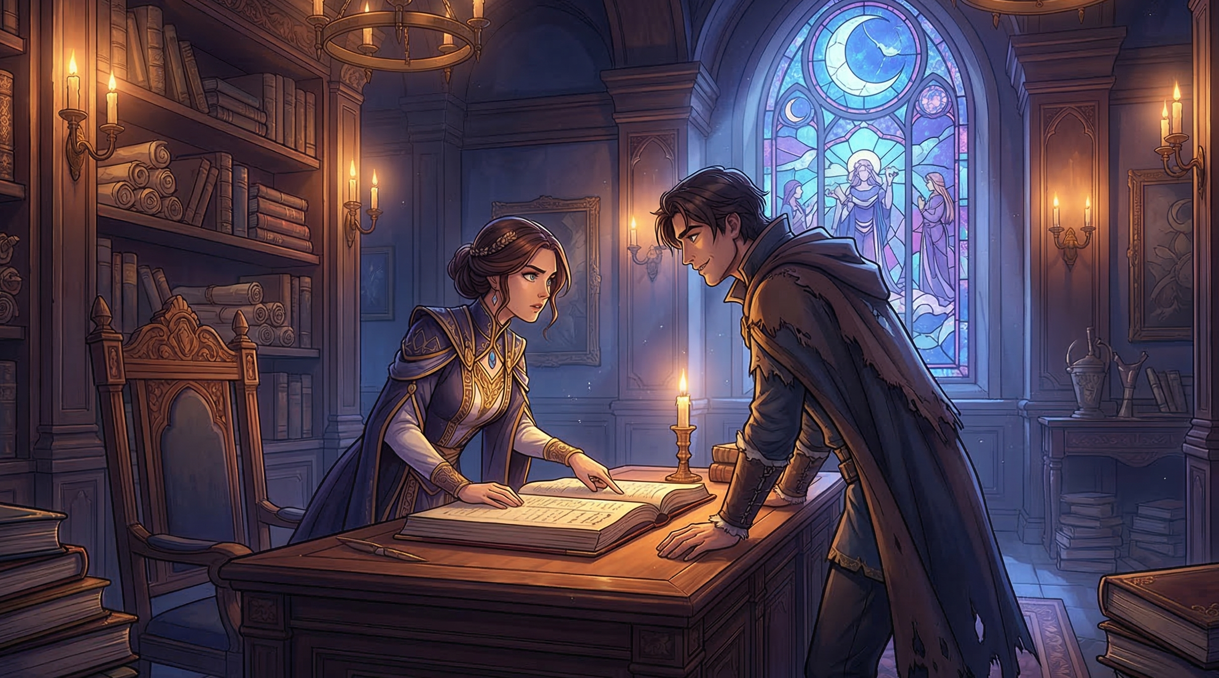 Royal library scene preview